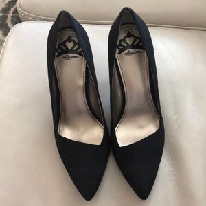 Fergalicious sueded heels